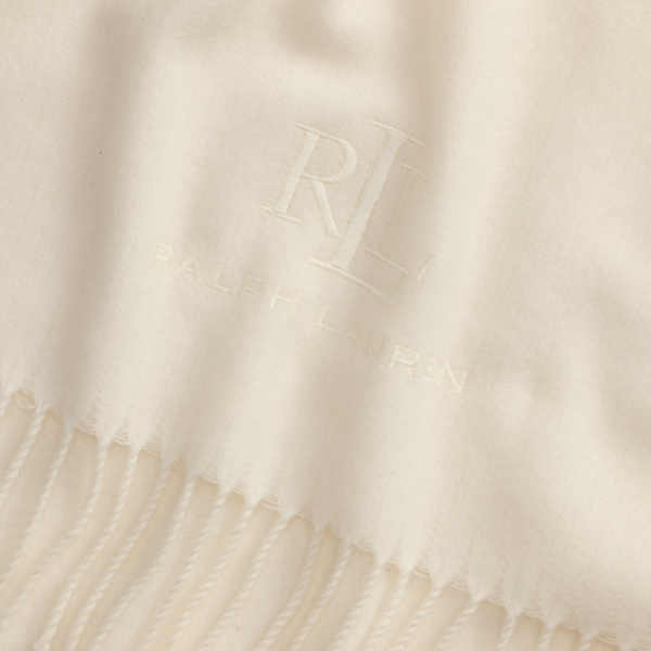 Wool-Cashmere Herringbone Scarf