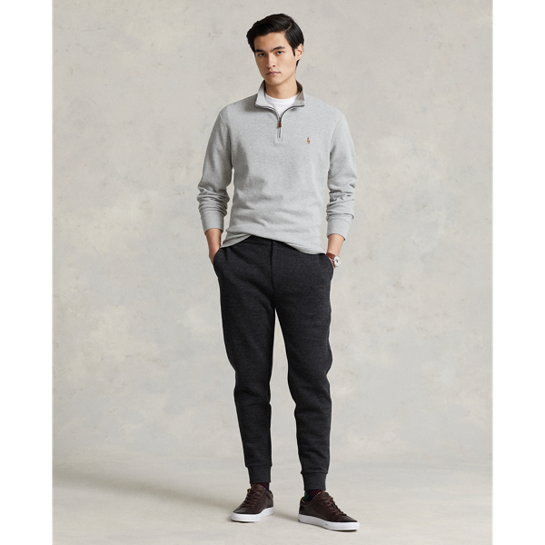 Andover Heather Estate-Rib Quarter-Zip Pullover Polo Ralph Lauren 4