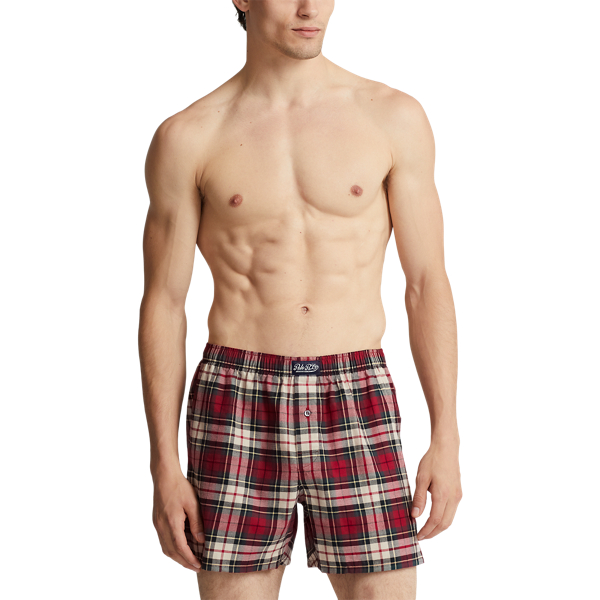 Bennington Plaid Plaid Flannel Boxer Polo Ralph Lauren 2