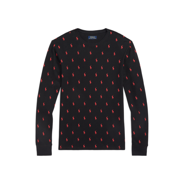 Allover Pony Waffle-Knit Sleep Shirt