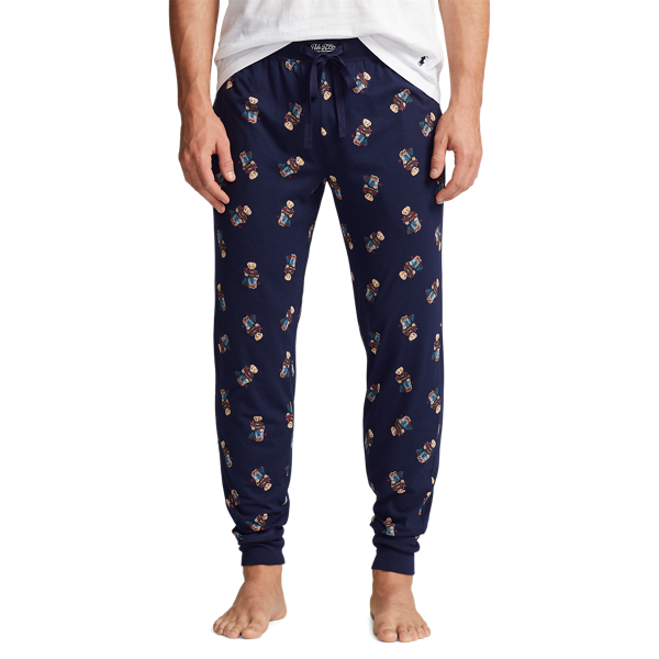 Cruise Navy Polo Bear Jersey Sleep Jogger Polo Ralph Lauren 3