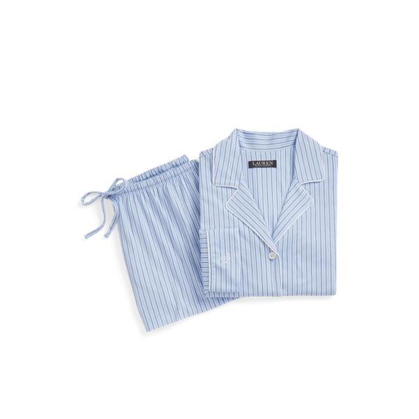 Conjunto de dormir boxer algod&atilde;o Capri Lauren em 1