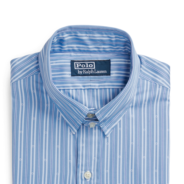 Custom Fit Striped Dobby Shirt