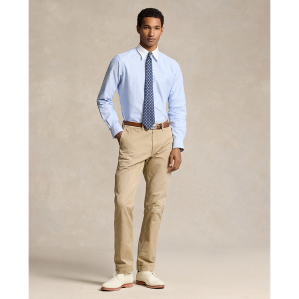 Classic-Fit Oxfordhemd mit Streifen Polo Ralph Lauren in Blau/Wei&szlig; multi 4