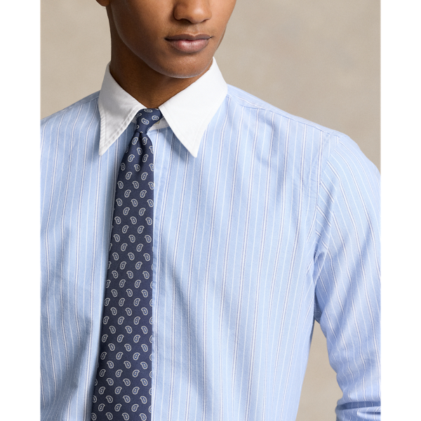 Classic-Fit Oxfordhemd mit Streifen Polo Ralph Lauren in Blau/Wei&szlig; multi 6