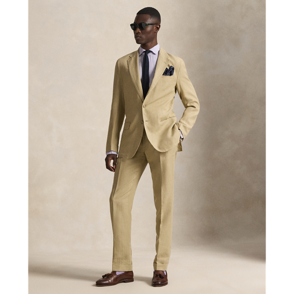 Polo Soft Modern Fit Linen Suit Jacket
