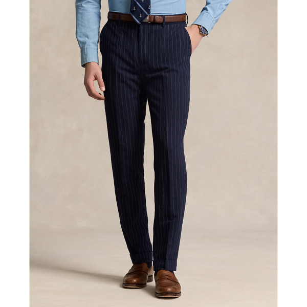 Pinstripe Twill Suit Trouser