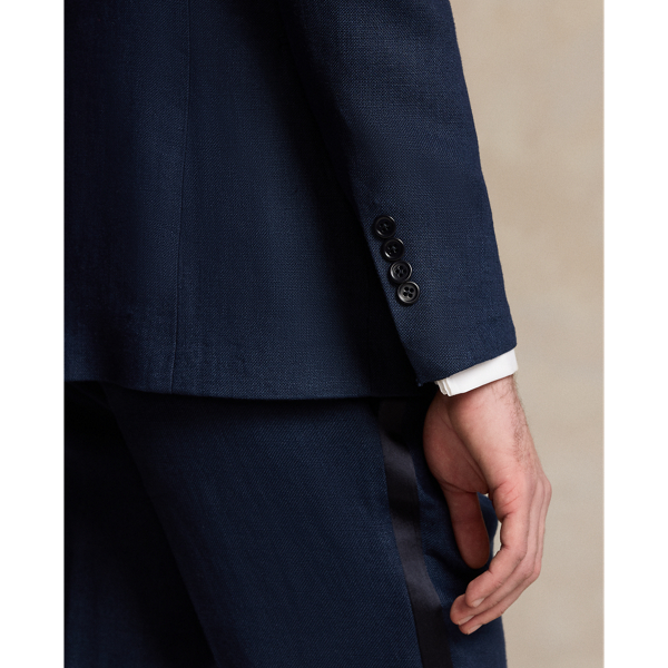 Navy Polo Tailored Linen Tuxedo Jacket Polo Ralph Lauren 7