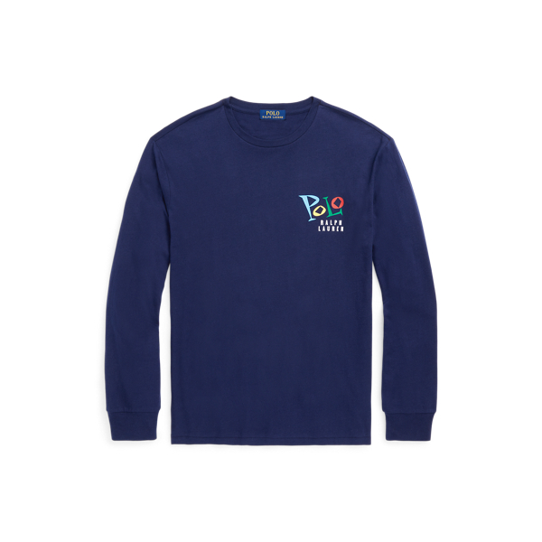 Classic Fit Jazz-Print Jersey T-Shirt Polo Ralph Lauren 1