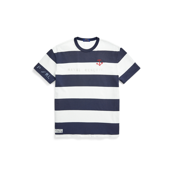 Classic Fit Striped Jersey T-Shirt