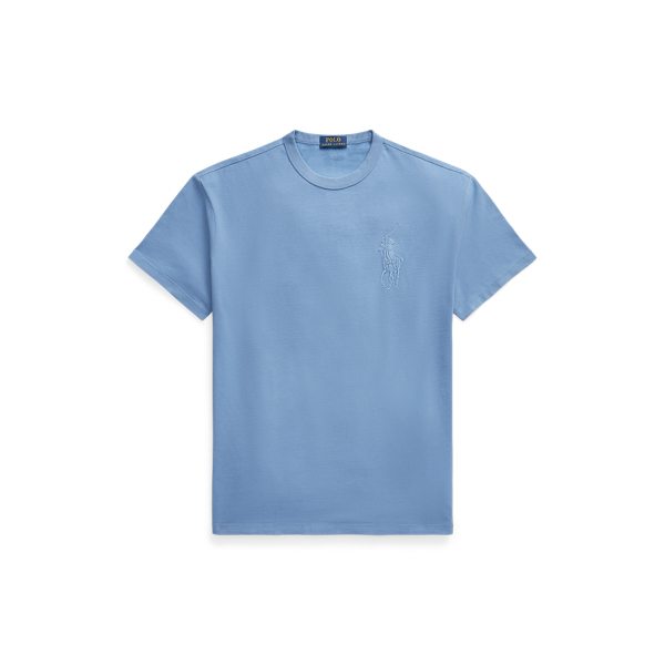 Classic-Fit Jersey-T-Shirt mit Big Pony