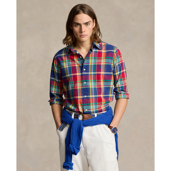 Classic Fit Madras Shirt