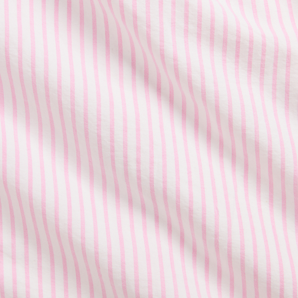 White/New Rose Classic Fit Striped Oxford Shirt Polo Ralph Lauren 11