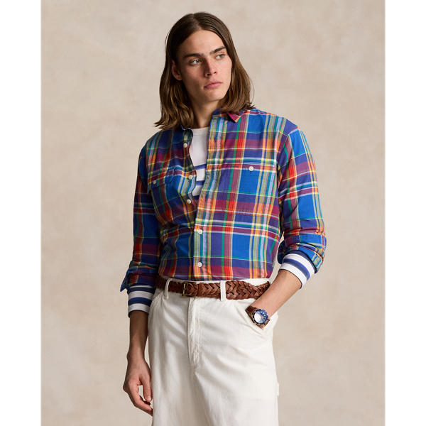 Classic Fit Madras Workshirt