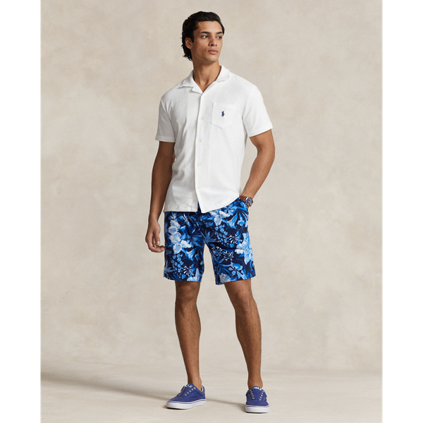 ★POLO RALPH LAUREN★ Polo Sports Terry Camp Shirt Blue MNPO Terry Camp Shirt