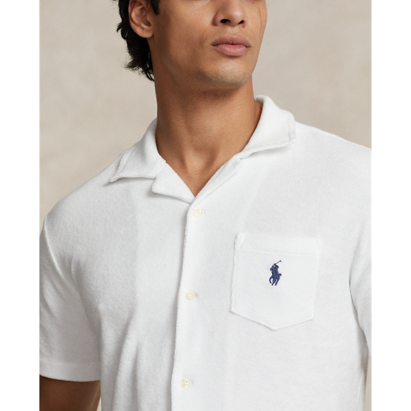 胸ポケット☆半袖【Ralph Lauren】Terry Campカジュアルシャツ Terry Camp Shirt for Men | Ralph Lauren® PA