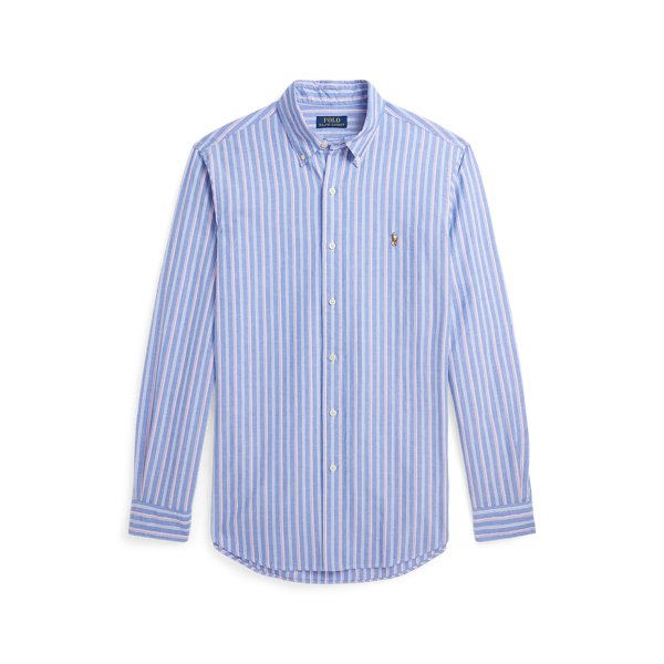 Classic Fit Striped Oxford Shirt