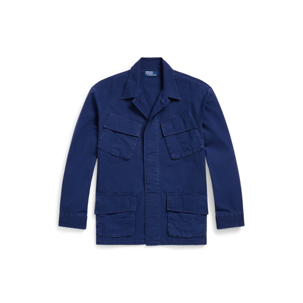 Utility-Hemdjacke aus Ripstop Polo Ralph Lauren in Newport-Navy 2