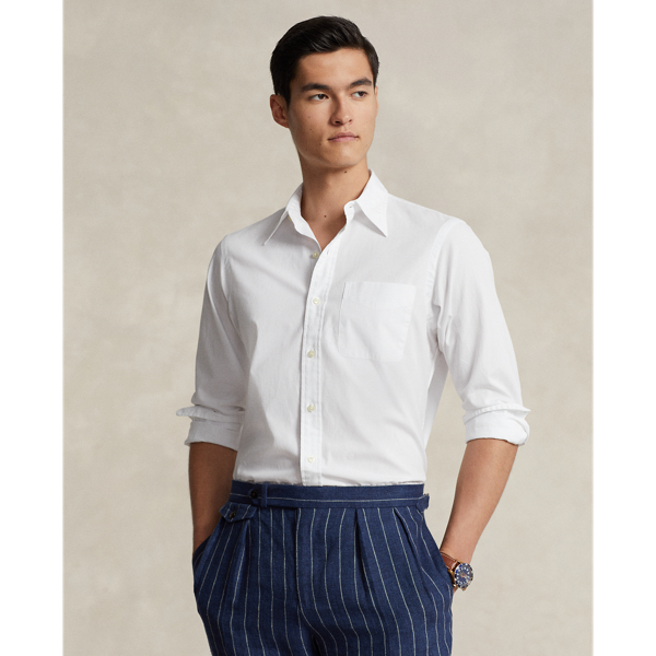 Ralph lauren classic fit poplin shirt deals