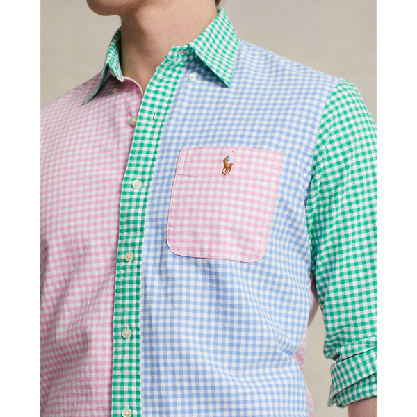 Classic Fit Gingham Oxford Fun Shirt