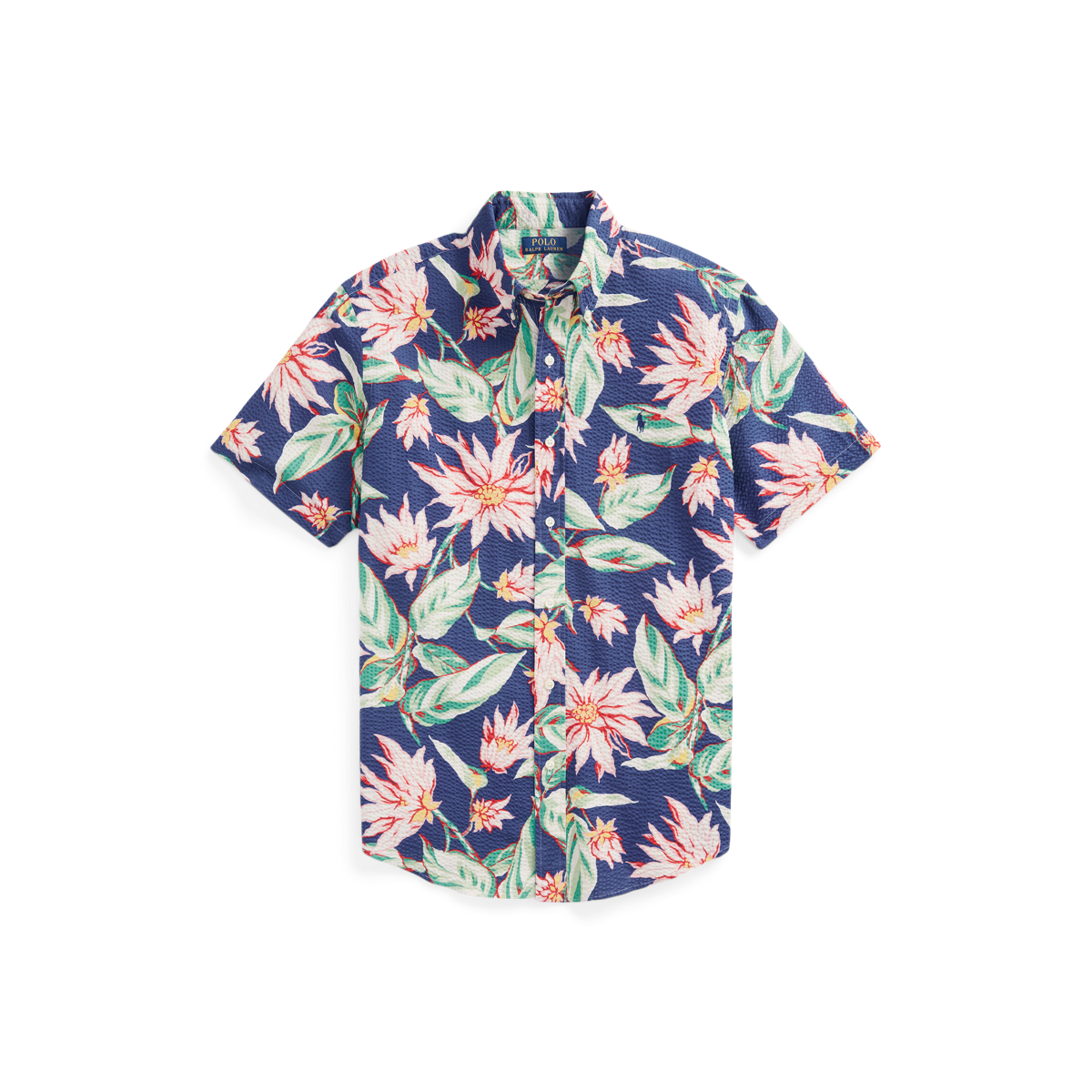 Polo floral button down online