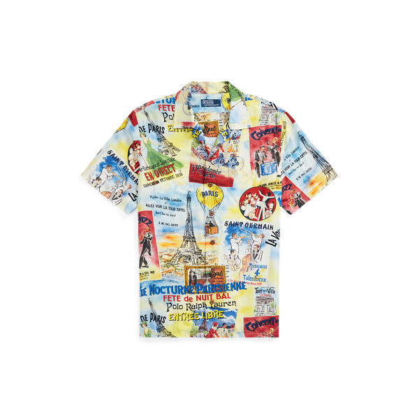 Camisa de algod&atilde;o Classic-Fit Polo Ralph Lauren em 1