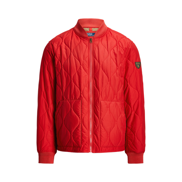 Quilted Bomber Jacket