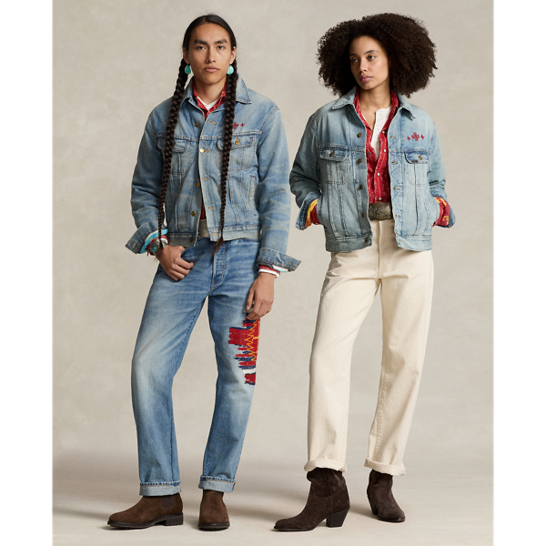 Truckerjacke PRL x Naiomi Glasses