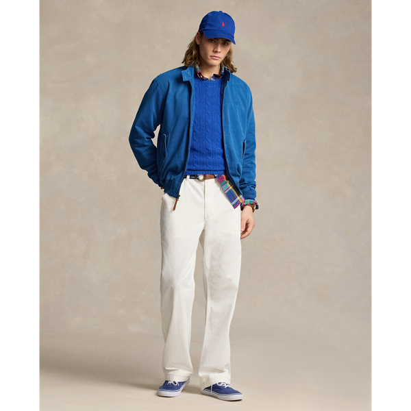 Heritage Blue Twill Jacket Polo Ralph Lauren for fall 3