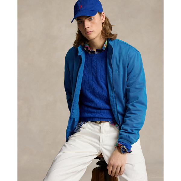 Heritage Blue Twill Jacket Polo Ralph Lauren for fall 5