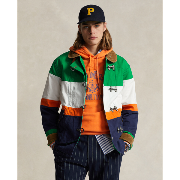 Multi Color-Blocked Canvas Jacket Polo Ralph Lauren 1