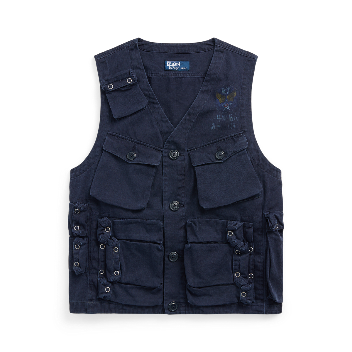 Twill Graphic Utility Vest