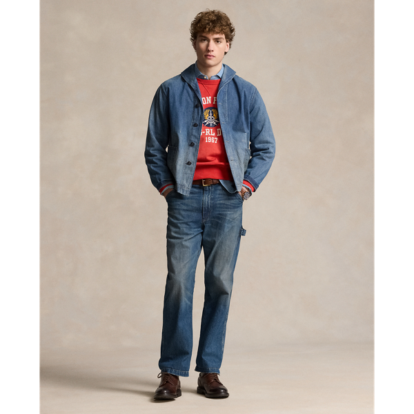 Frogholt Denim Shawl-Collar Jacket Polo Ralph Lauren 4
