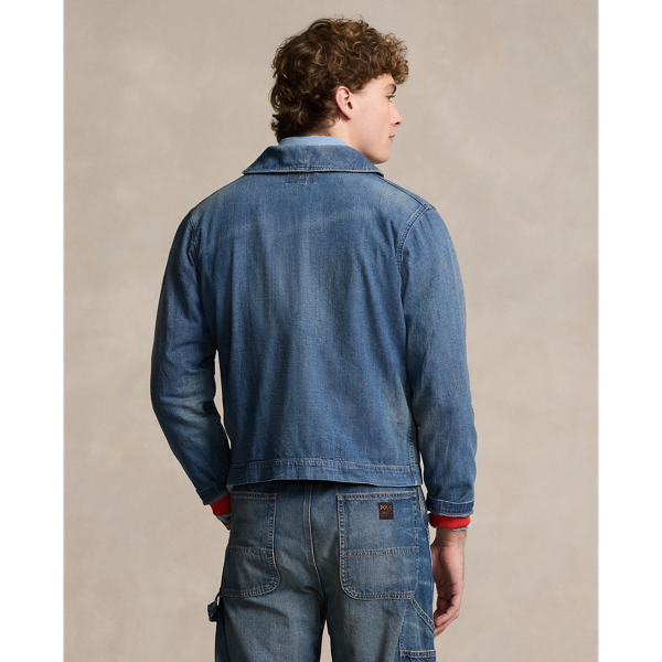 Frogholt Denim Shawl-Collar Jacket Polo Ralph Lauren 5