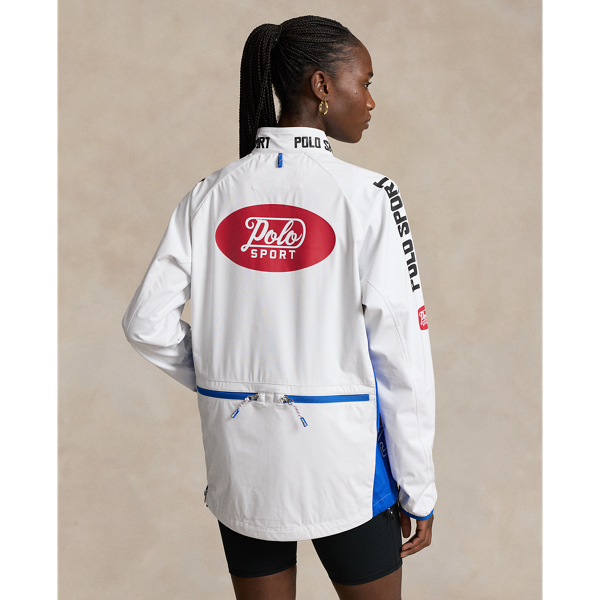 Ceramic White/Blue Polo Sport Water-Repellent Pullover Polo Ralph Lauren 7