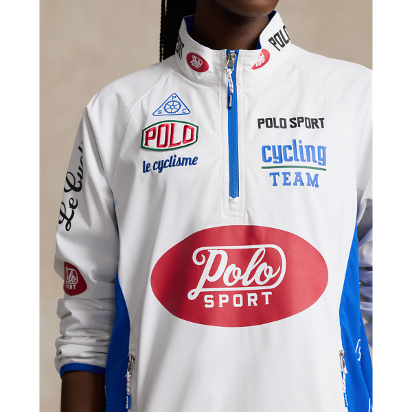 Ceramic White/Blue Polo Sport Water-Repellent Pullover Polo Ralph Lauren 9
