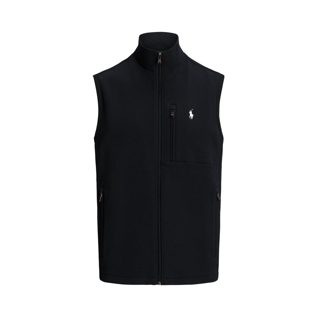 Ralph lauren vest black on sale