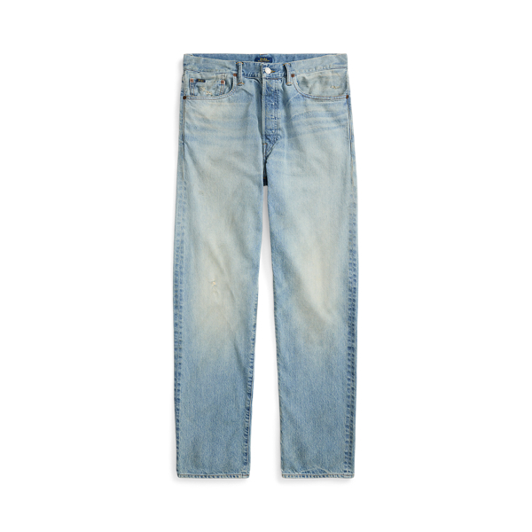 Jean droit traditionnel vieilli Polo Ralph Lauren en 1