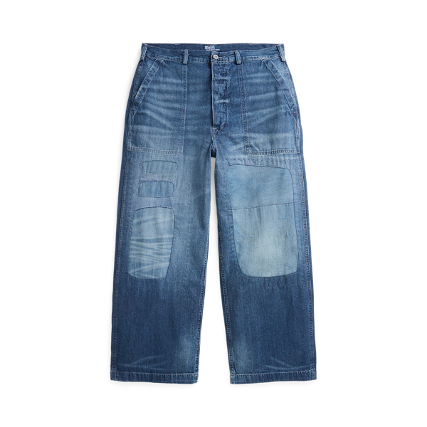 Relaxed Fit Distressed Jean for Men Ralph Lauren UK