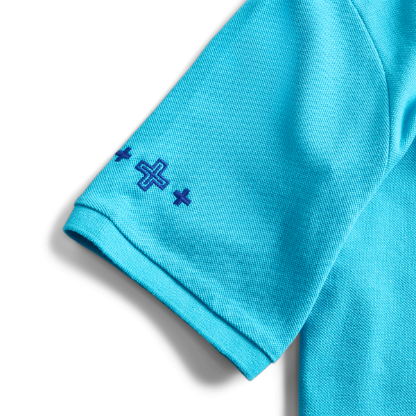 Polo Ralph Lauren PRL & 나이오미 글래시스 메시 폴로 셔츠 터코이즈 펜던트 12