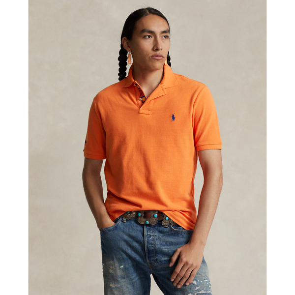 Men s Orange Polo Ralph Lauren Polo Shirts Ralph Lauren