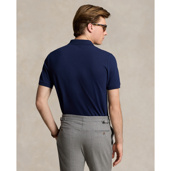 Classic-Fit Poloshirt aus Stretchpiqu&eacute; Polo Ralph Lauren in Edles Lila 5