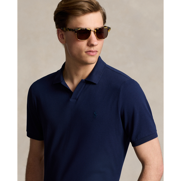 Classic-Fit Poloshirt aus Stretchpiqu&eacute; Polo Ralph Lauren in Edles Lila 6