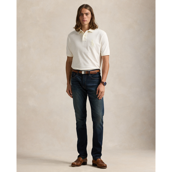 Classic Fit Big Pony Mesh Polo Shirt
