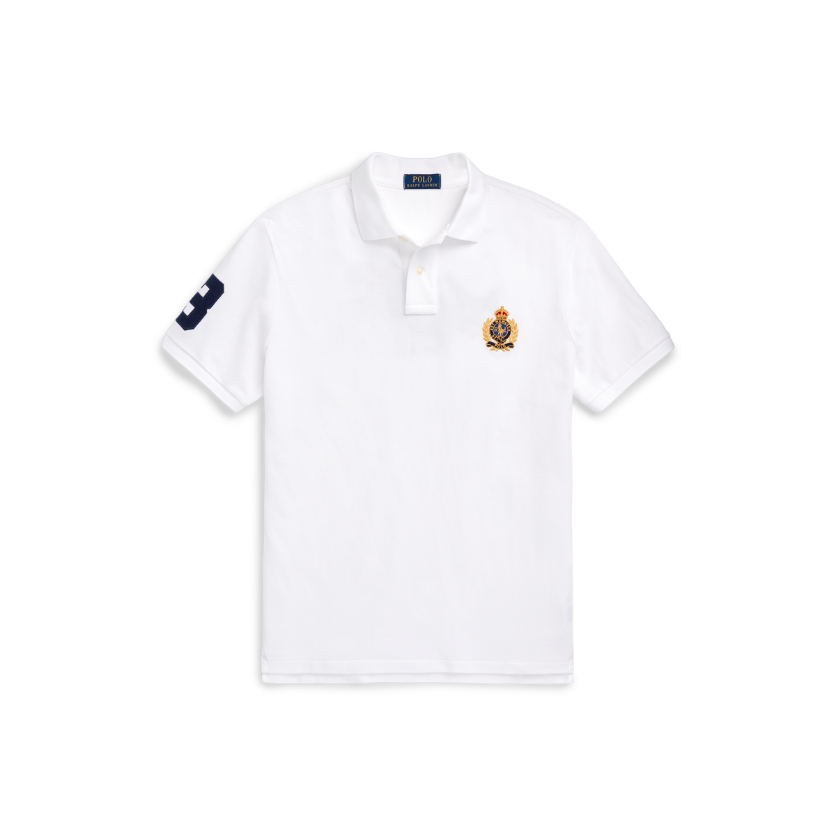 POLO RALPH LAUREN Slim hotsell Triple Pony Polo Shirt Sz L