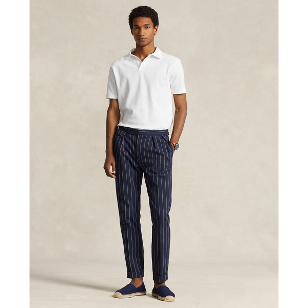 Classic-Fit Poloshirt aus Stretchpiqu&eacute; Polo Ralph Lauren in Wei&szlig; 4