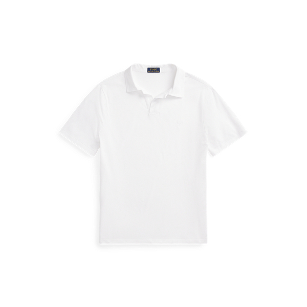 Classic-Fit Poloshirt aus Stretchpiqu&eacute; Polo Ralph Lauren in Wei&szlig; 2