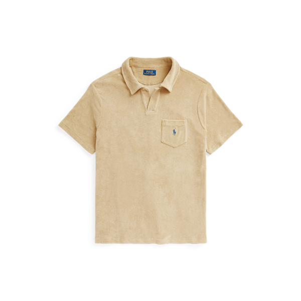 ★★POLO RALPH LAUREN★★ Custom Slim Fit Terry Polo Shirt B Custom Slim Fit Terry Polo Shirt | Ralph Lauren