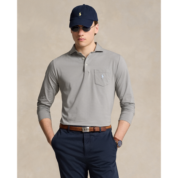 Stretch Lisle Polo Shirt 