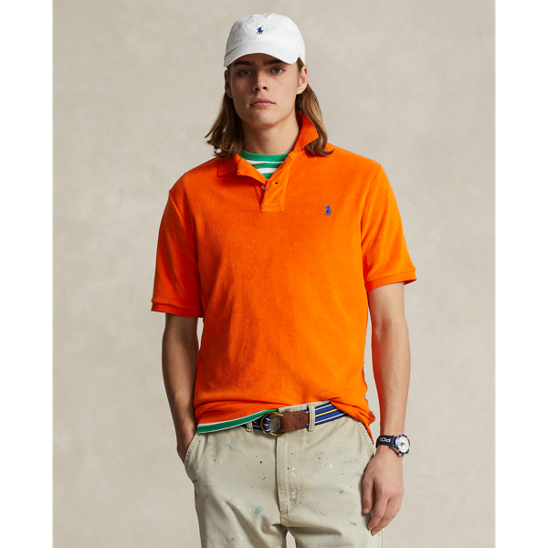 Classic Fit Terry Polo Shirt